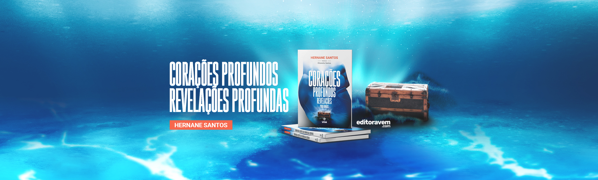 Livro - Corações Profundos, Revelações Profundas - Hernane Santos